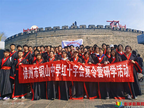 徐州市铜山中学红十字会赴台儿庄开展研学活动_精神_历史_古城