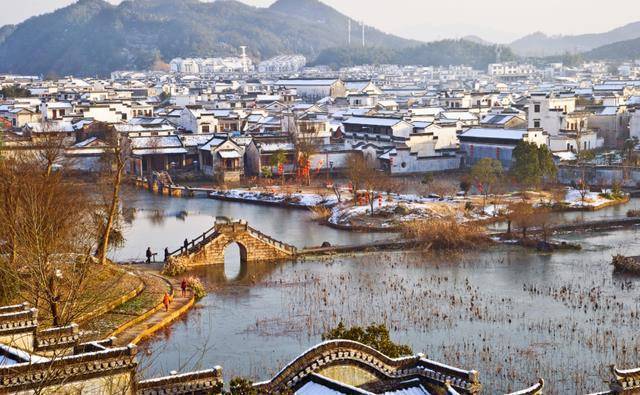 安徽一古村走红,风景可与三河媲美,还被誉为"中华写生第一村"_查济