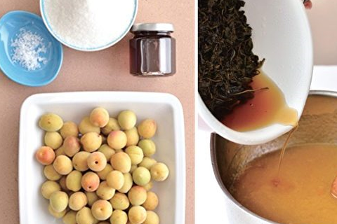 原创南方人最喜欢的一道美食梅子果酱配乌龙茶来自遥远的味道