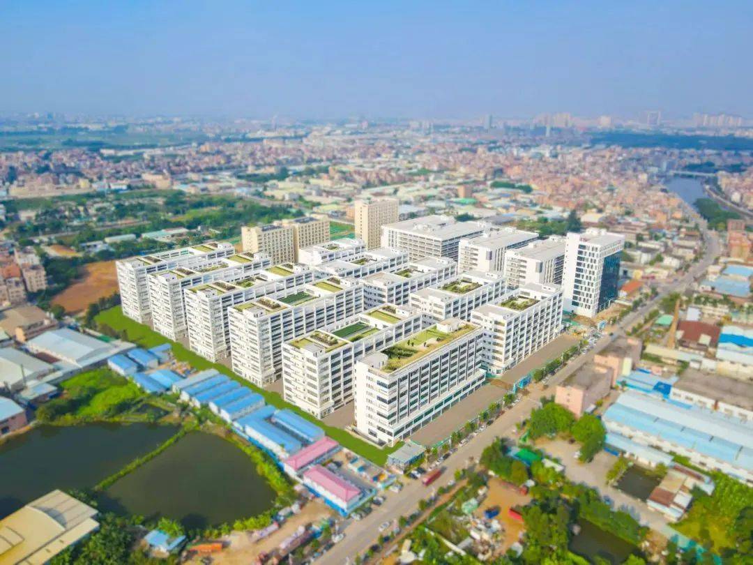 万江新村现代化产业园区园区内,联纲光电总部,振亮科技总部及研发