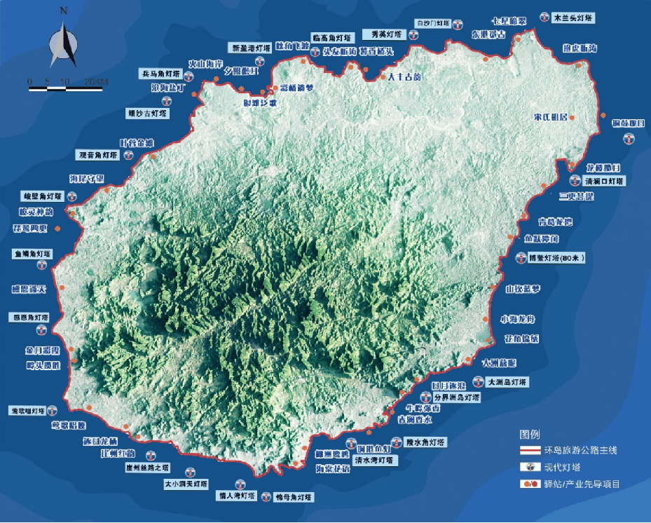 海南自由贸易港位置图图片