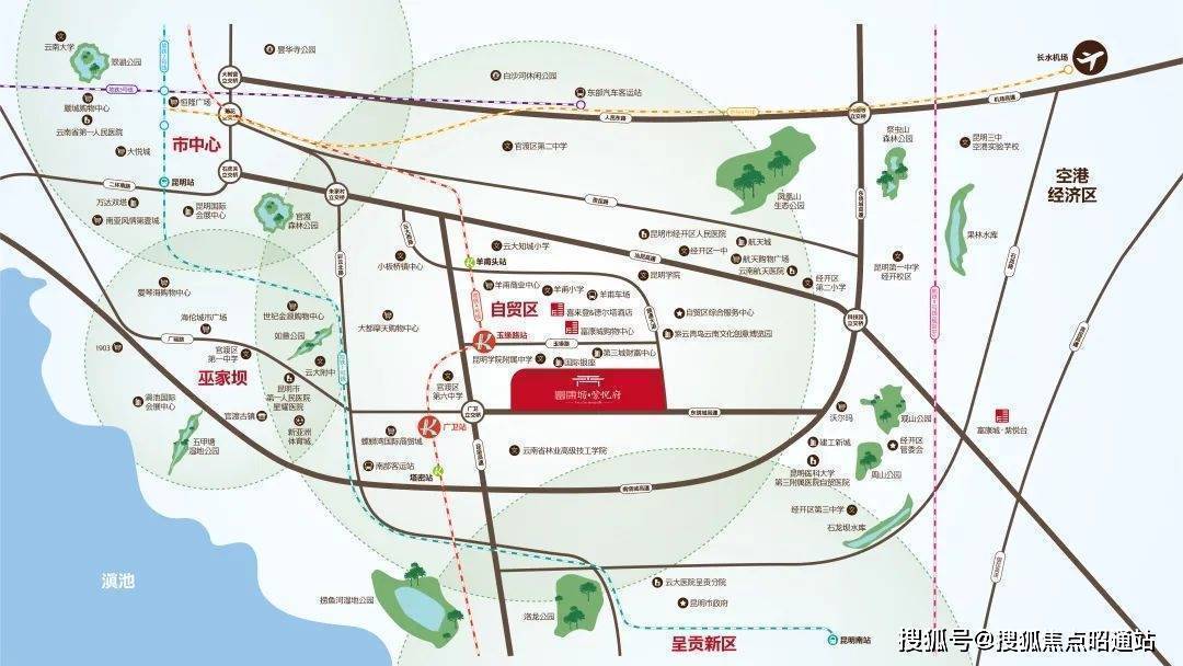 昆明富康城紫悦府楼盘详情在售户型位置价格交楼时间