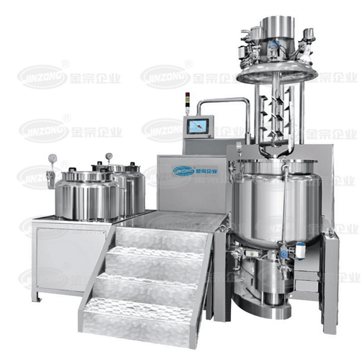 jrgd/z装备了一个特别设计的均质机,一个入口进液体,另一个入口进粉体