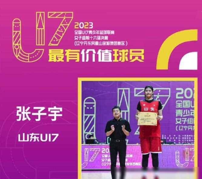 2米28小将入选我们女篮,身高已超姚明,曾单场砍68分_篮球_张子_比赛