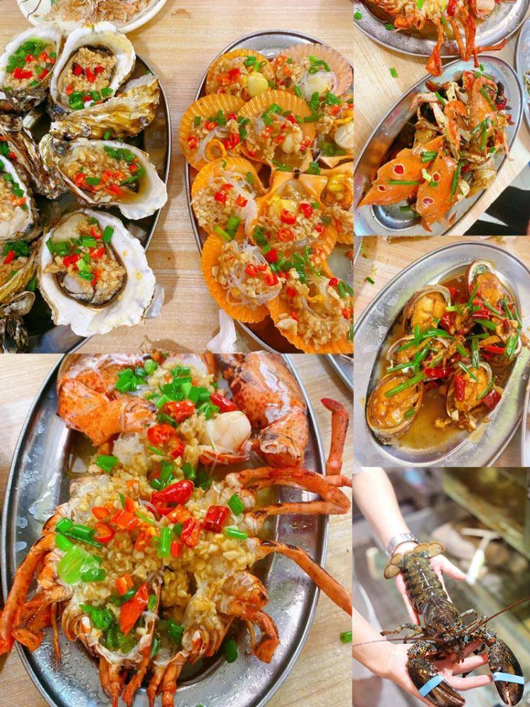 来海边怎么能少的了海鲜呢,小覃中午就给我们安排了闽南海鲜大咖餐为