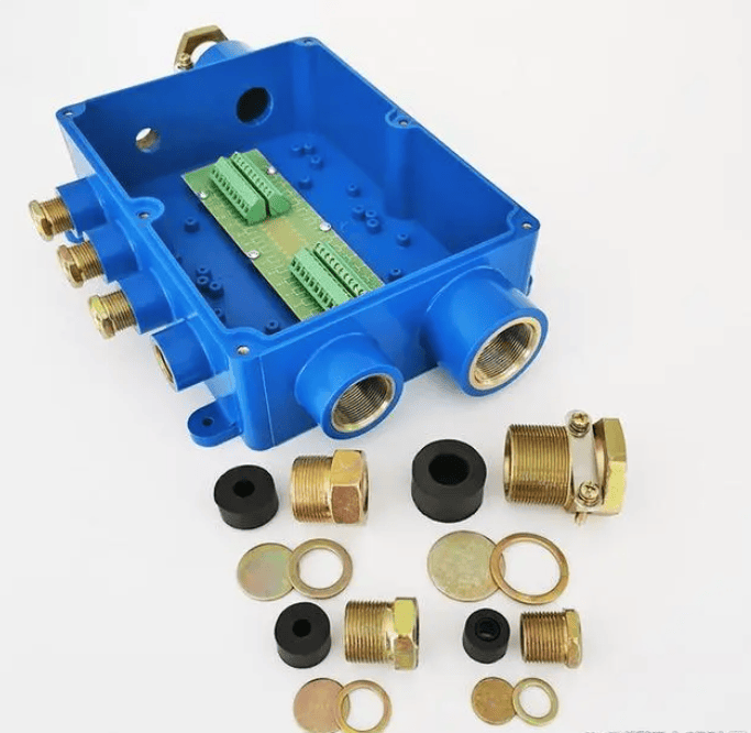 jhh10通100对矿用本安接线盒内部接线端子图