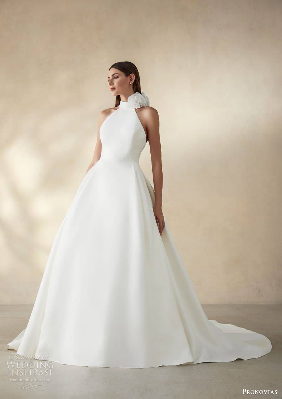 pronovias 2024 forces of nature简约婚纱系列