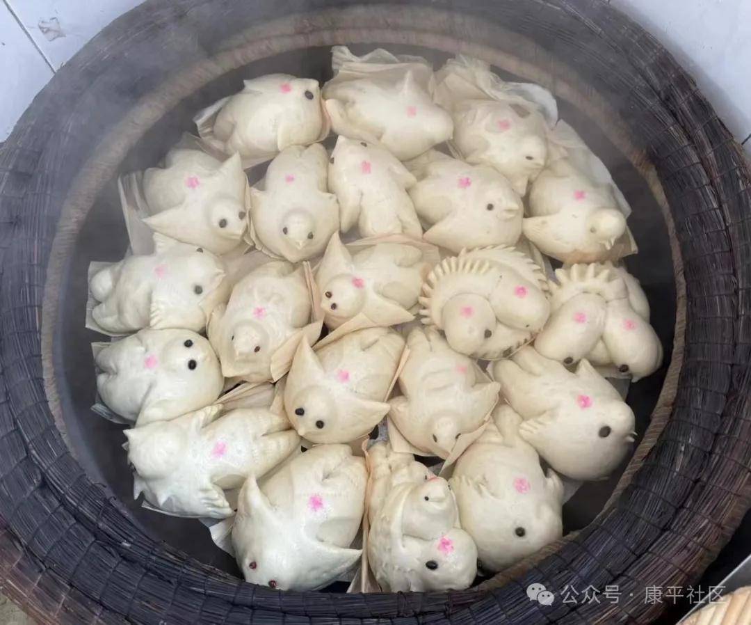 清明节蒸面燕,捏的是面燕,传
