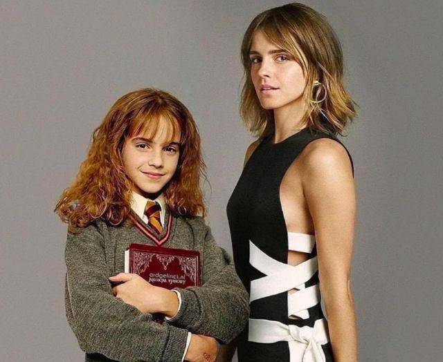 艾玛沃特森可惜中年的哈利波特已经不是以前的小正太了