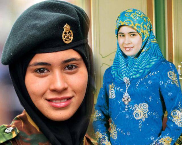 原创平民女孩萨拉17岁风光大嫁入文莱王室生4个混血儿令人艳羡