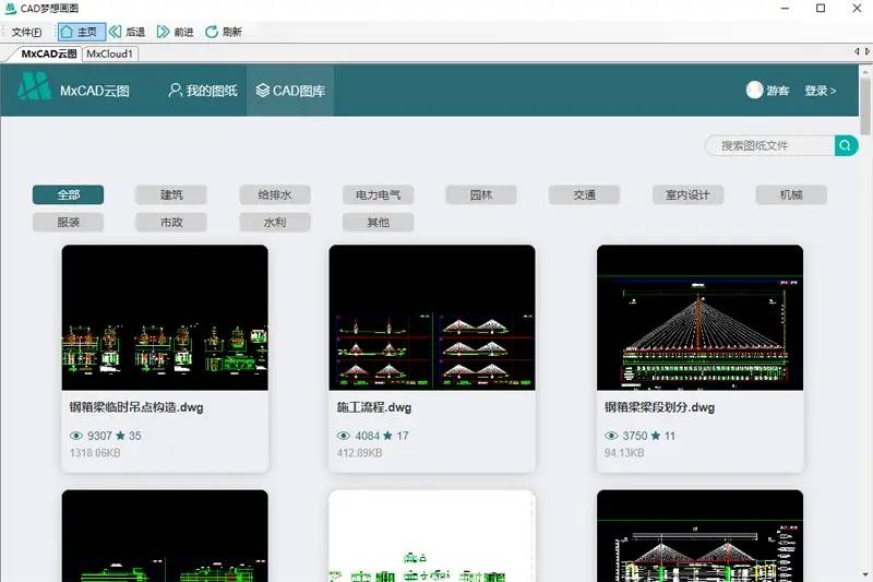 cad封面设计图样板图片