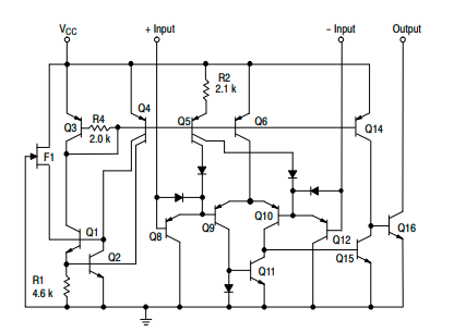 lm2903dr2g电压比较器中文资料规格书pdf数据手册引脚图图片参数特性