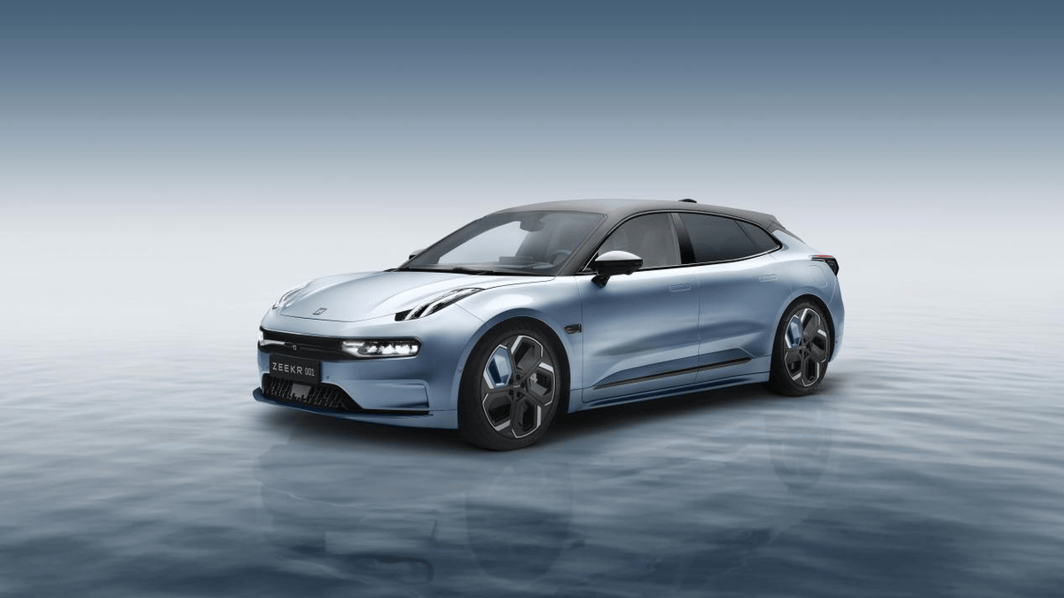 极氪001梗儿不少,今年新梗儿特别多,2月小米su7上市前新款极氪001掀起