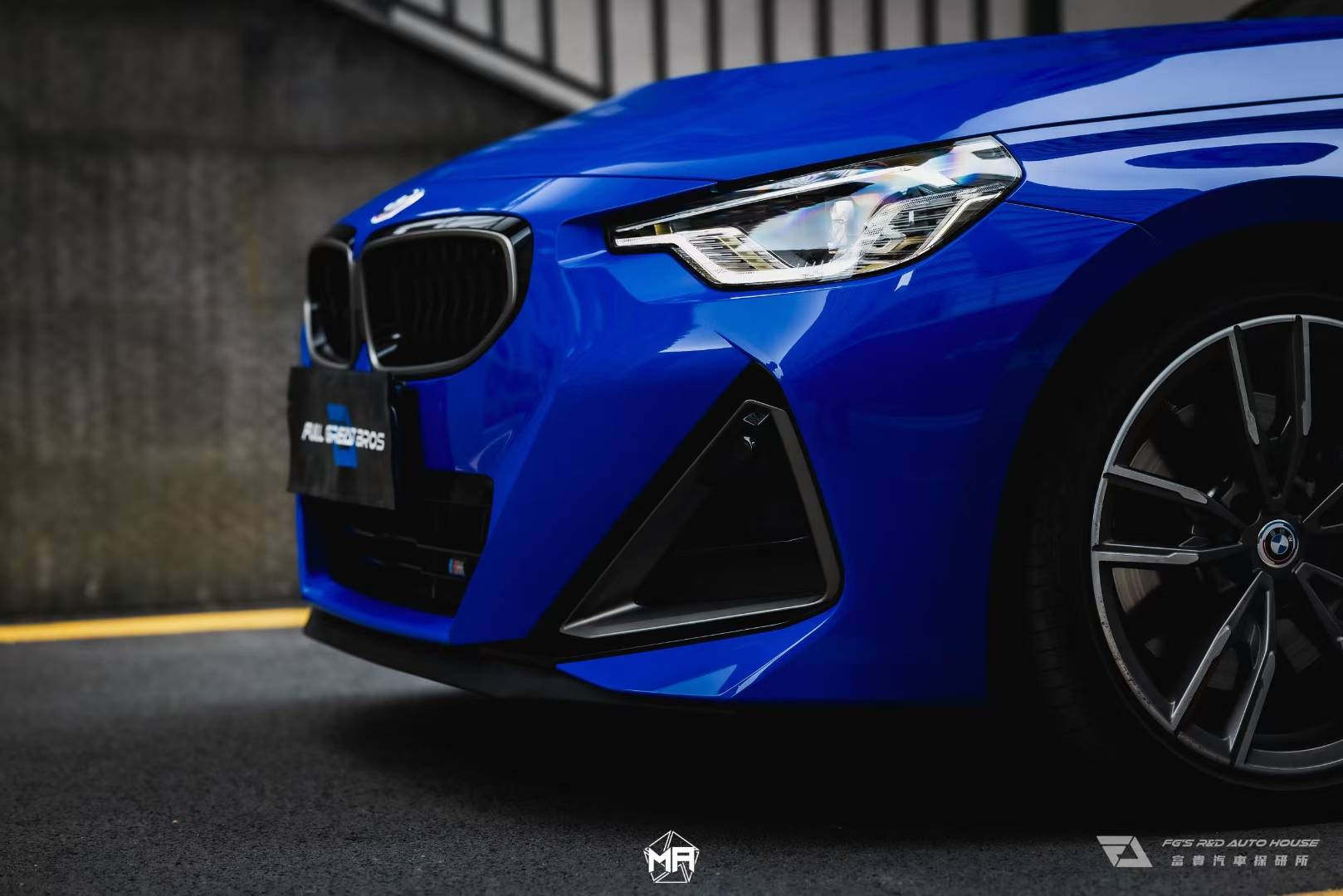 matrix矩阵的品牌ip,宝马2系克莱因蓝改色膜,经典纯粹之蓝_搜狐汽车