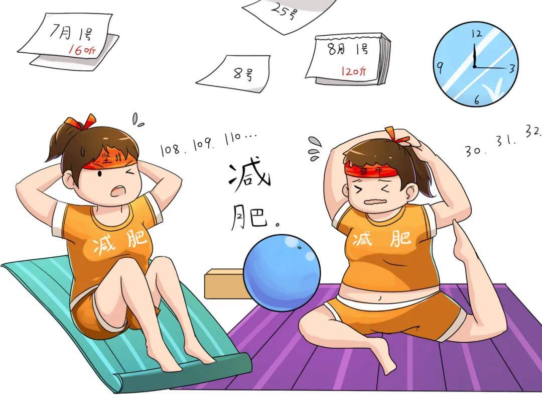 减肥的快慢虽然和个人体质有关,但减肥成功却是和你的减肥决心息息