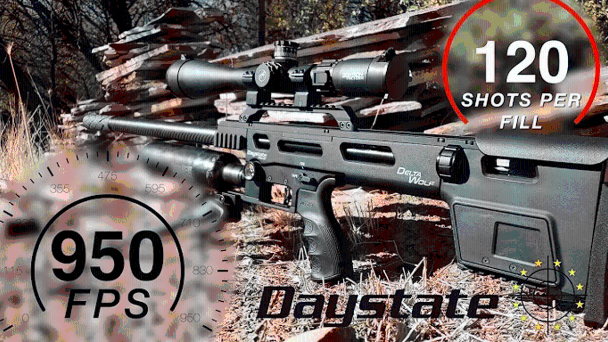 国外开箱daystate三角洲狼,科技感十足的pcp