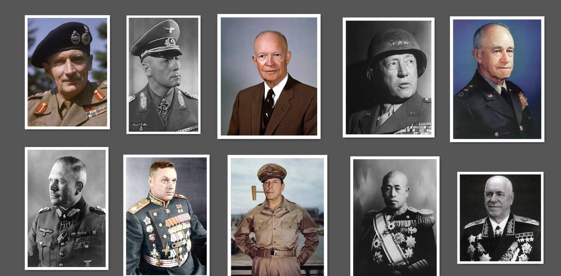 原创第二次世界大战十大名将的最终结局巴顿之死扑朔迷离