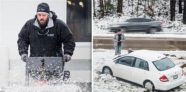 电力瘫痪!北卡罗来纳州遭遇了一场恶劣的暴风雪,造成3人遇难_警告_死
