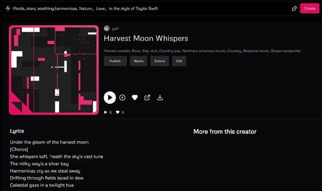 比suno好两倍每月免费1200首已经融了7000万
