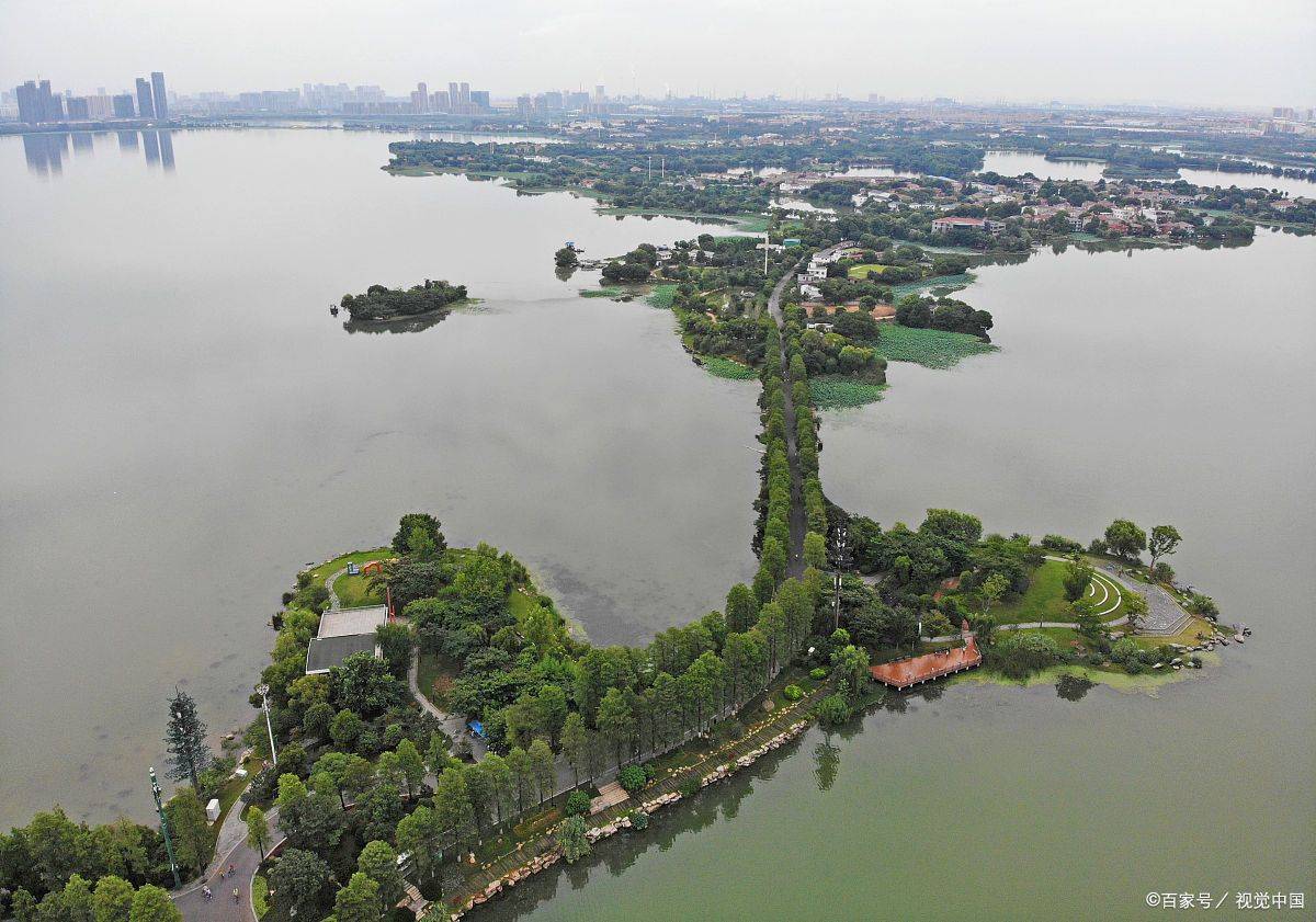 汉中南湖风景区拆除图片