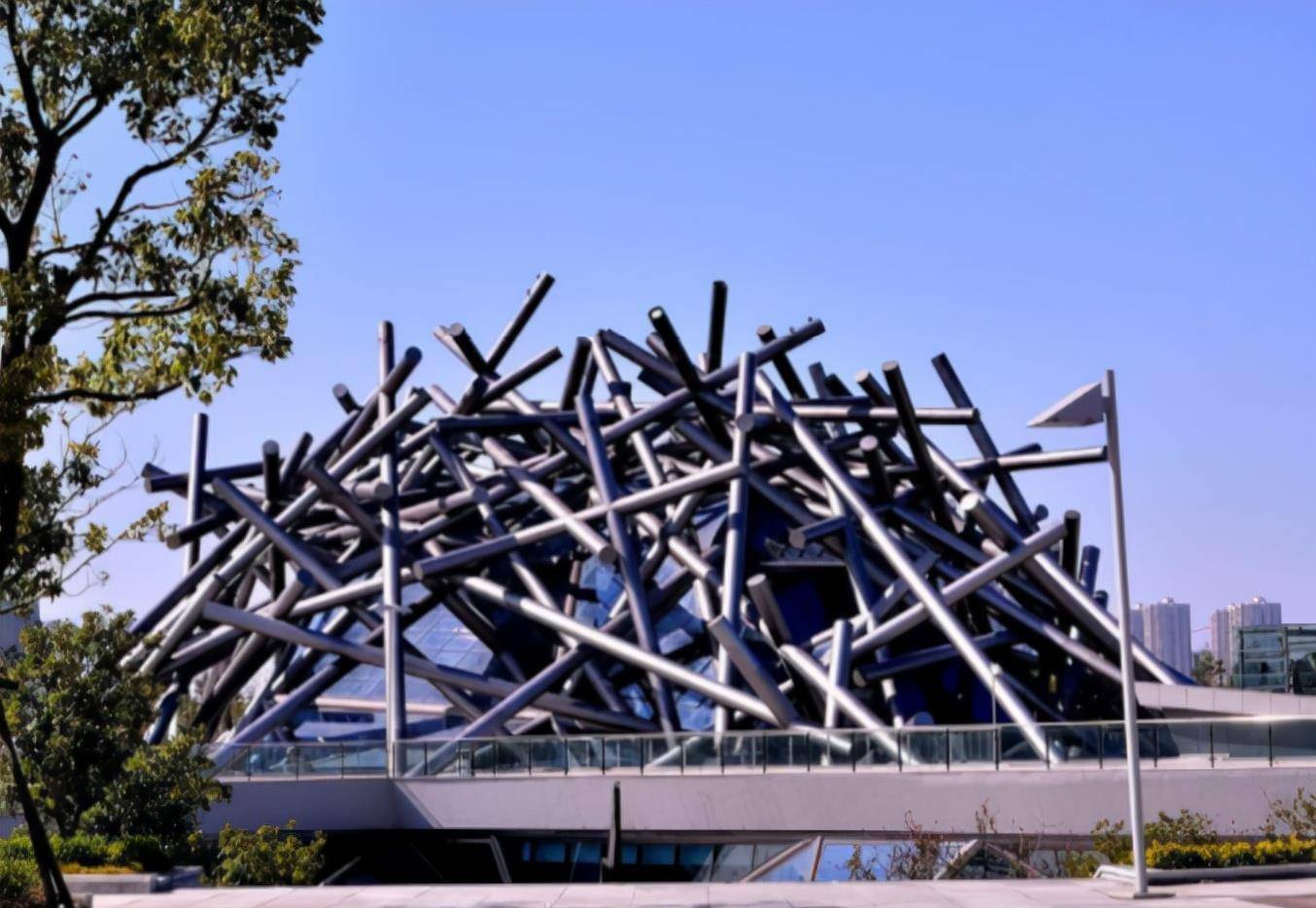 原创合肥有个山寨版鸟巢曾经面临烂尾如今却成为当地网红地点