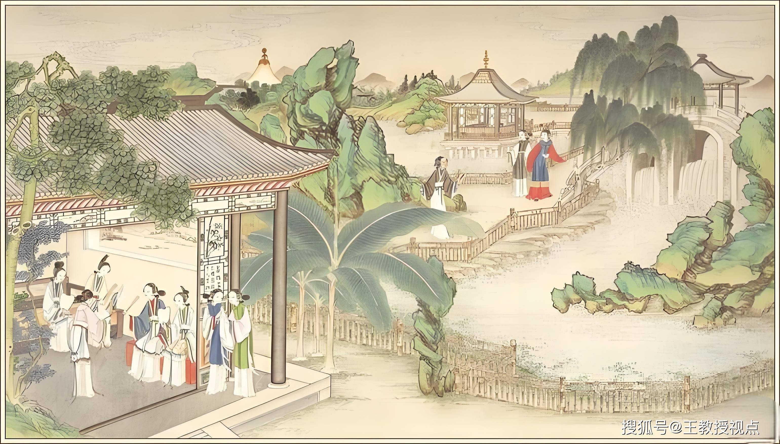 清代孙温绘画本《红楼梦》连环画:古色古香的视觉盛宴