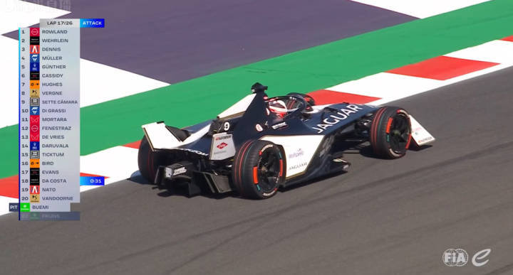 【战报】fe米萨诺第2回合正赛:维尔莱茵坐收大礼,罗兰德没电丢冠_比赛