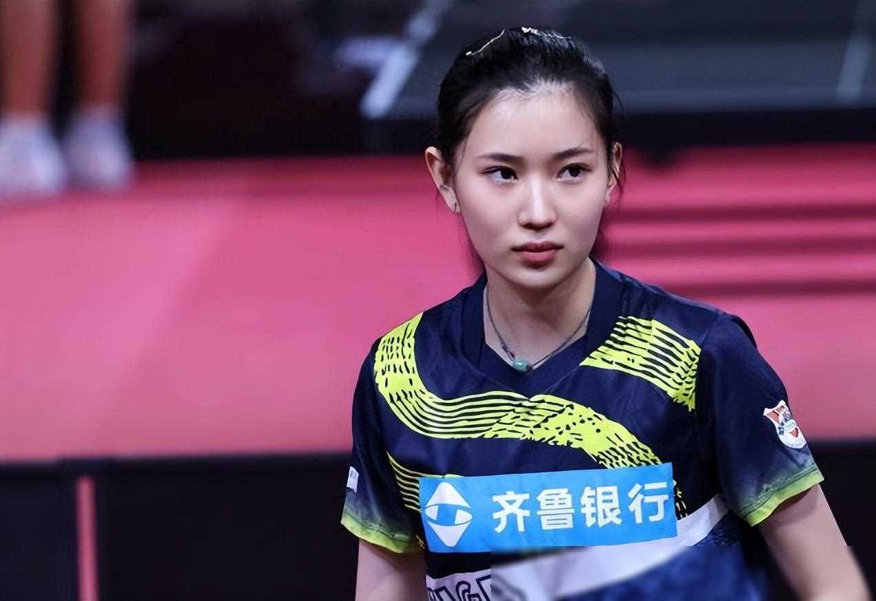 原创气质美女乒乓球选手从孙颖莎陪练到实力选手