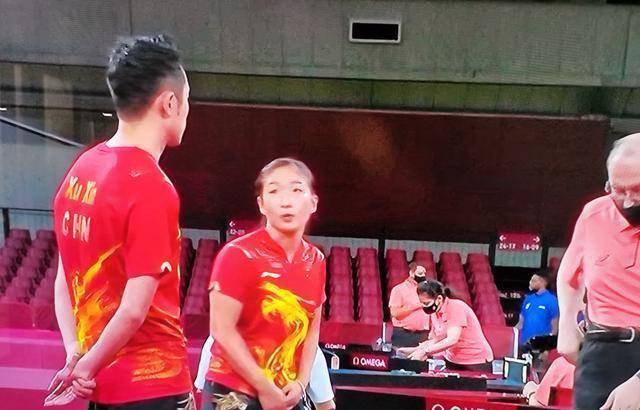 原创国乒混双组合许昕刘诗雯首战取胜迈出了夺冠第一步