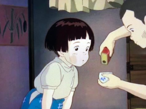 在神户大空袭中,清太的母亲身亡,他参军的父亲也杳无音信.