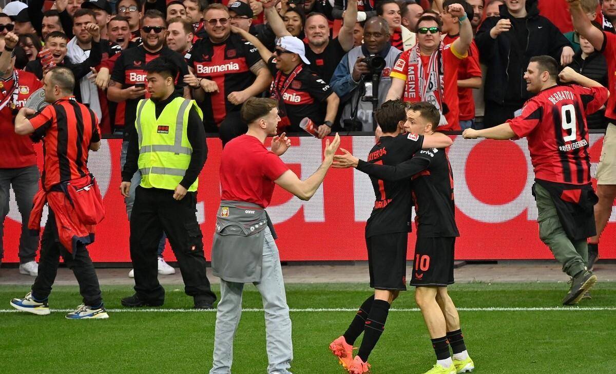 拜耳勒沃库森首次夺得德甲冠军