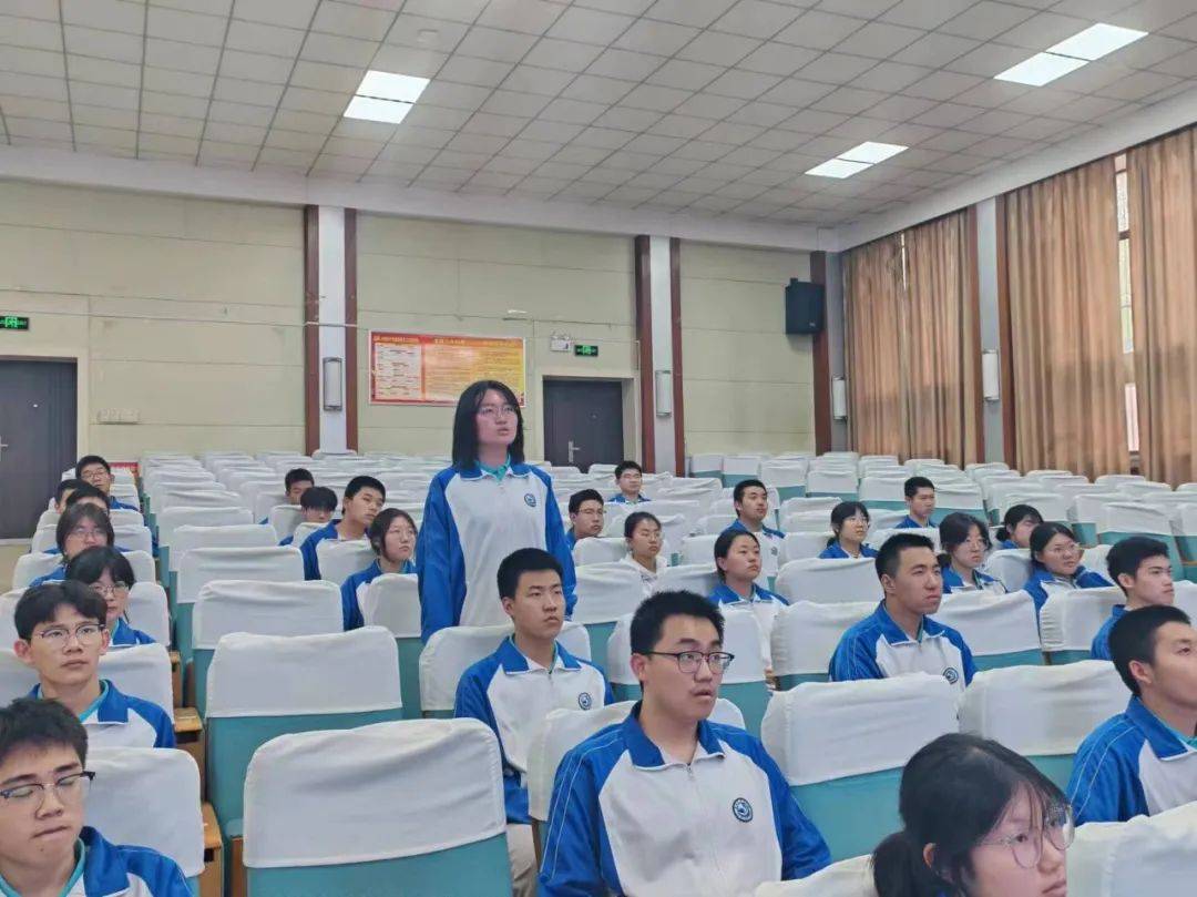 国家安全青春挺膺济北中学开展2024年全民国家安全教育主题团日活动