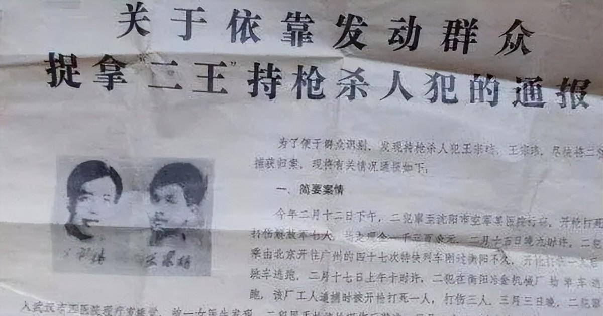 原创大案回顾嗜杀的东北二王为何会在小山村被击毙