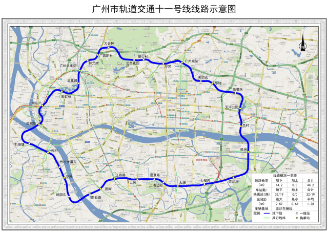 广州地铁更新建设进度!十三号线二期土建进度超八成