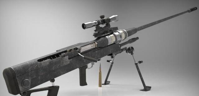 盘点长相最奇特狙击枪其中一把子弹飞行五千米还能保持杀伤力