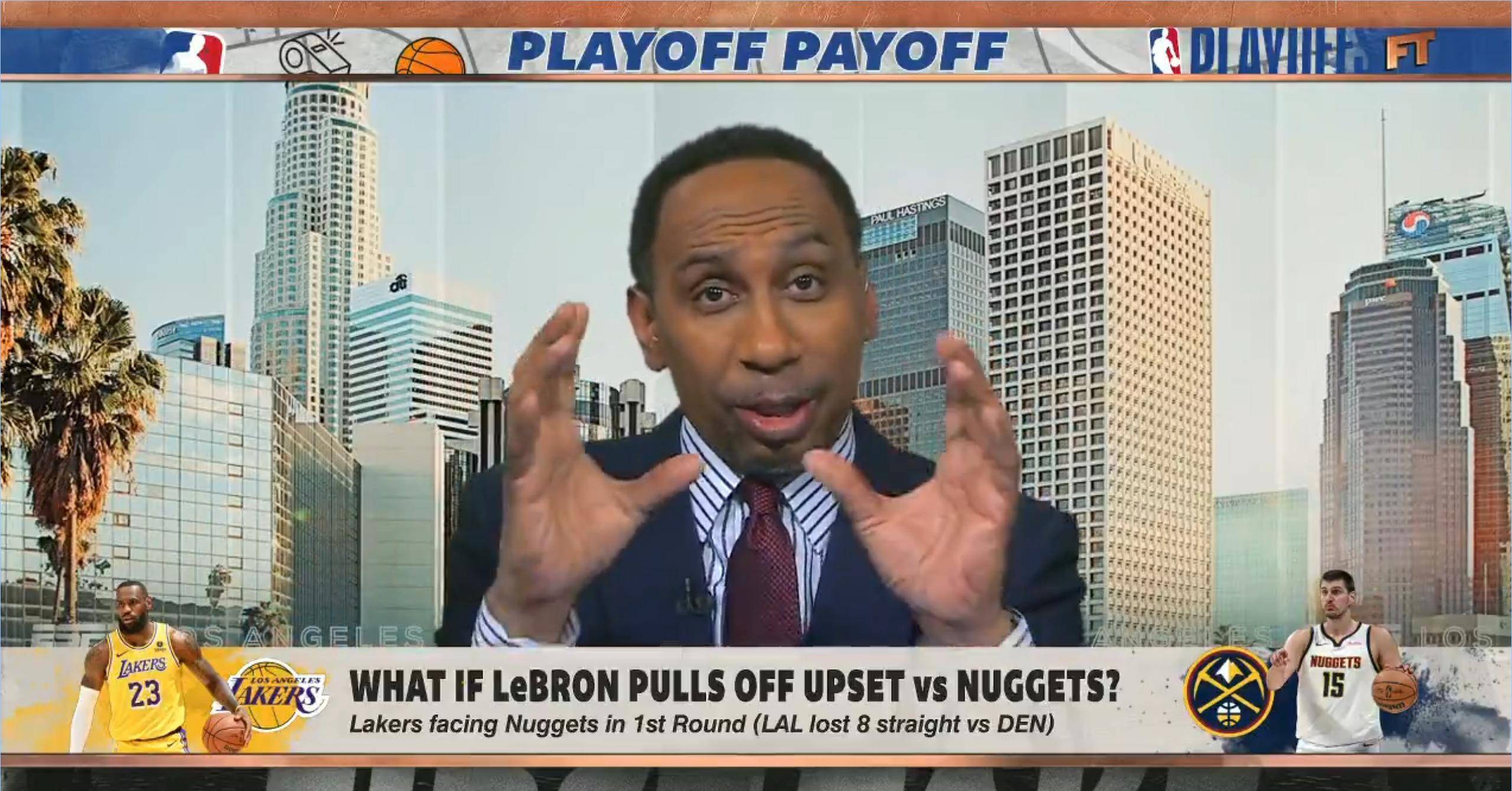 名嘴:湖人若淘汰掘金就能夺冠 詹皇晋升goat_历史_地位_1