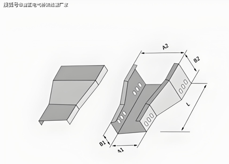 桥架大小头自己制作图图片