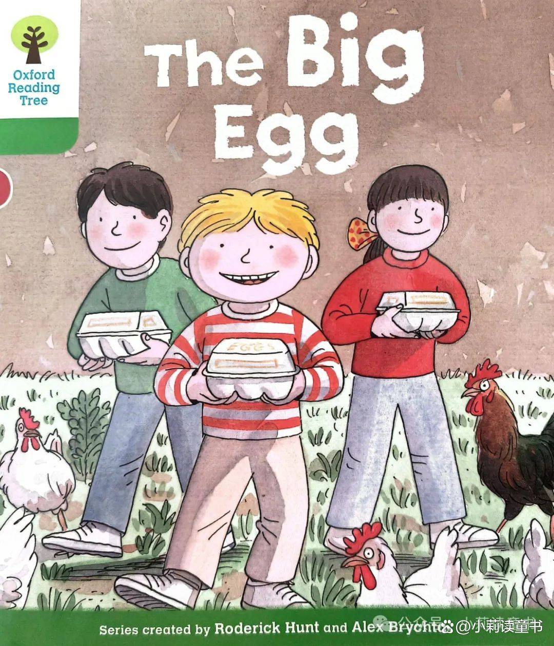 双语伴读 |「跟jasmine小莉一起读牛津树」学校版l2 the big egg