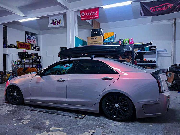 潮流风格 凯迪拉克改装airbft空气悬挂案例