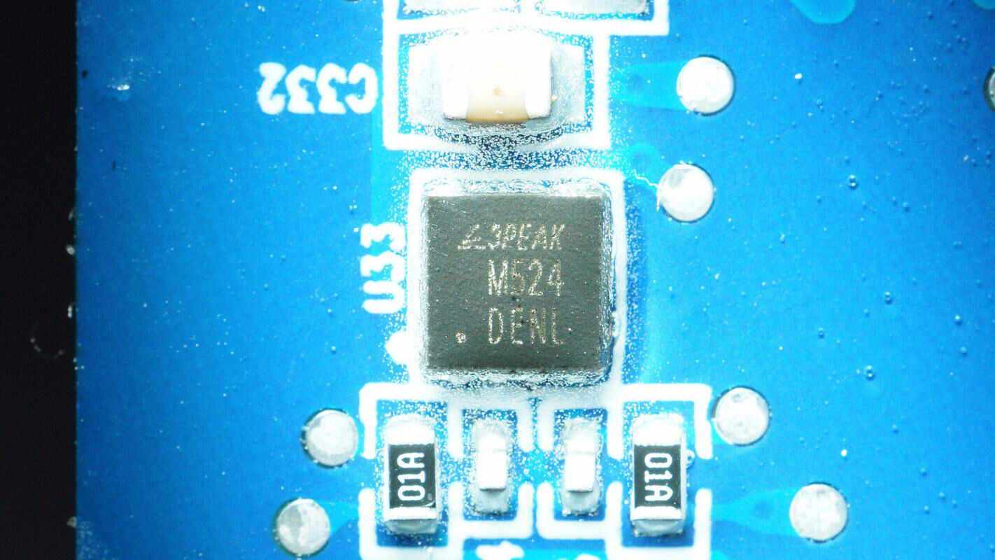 5a,芯片内置高压开关管,开关频率支持100-600khz调