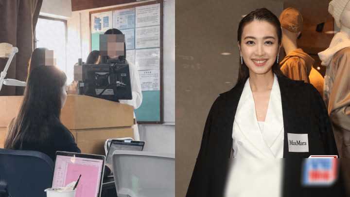 朱千雪挺个月巨肚教书,课堂照引发热议,温柔知性气质展露无遗