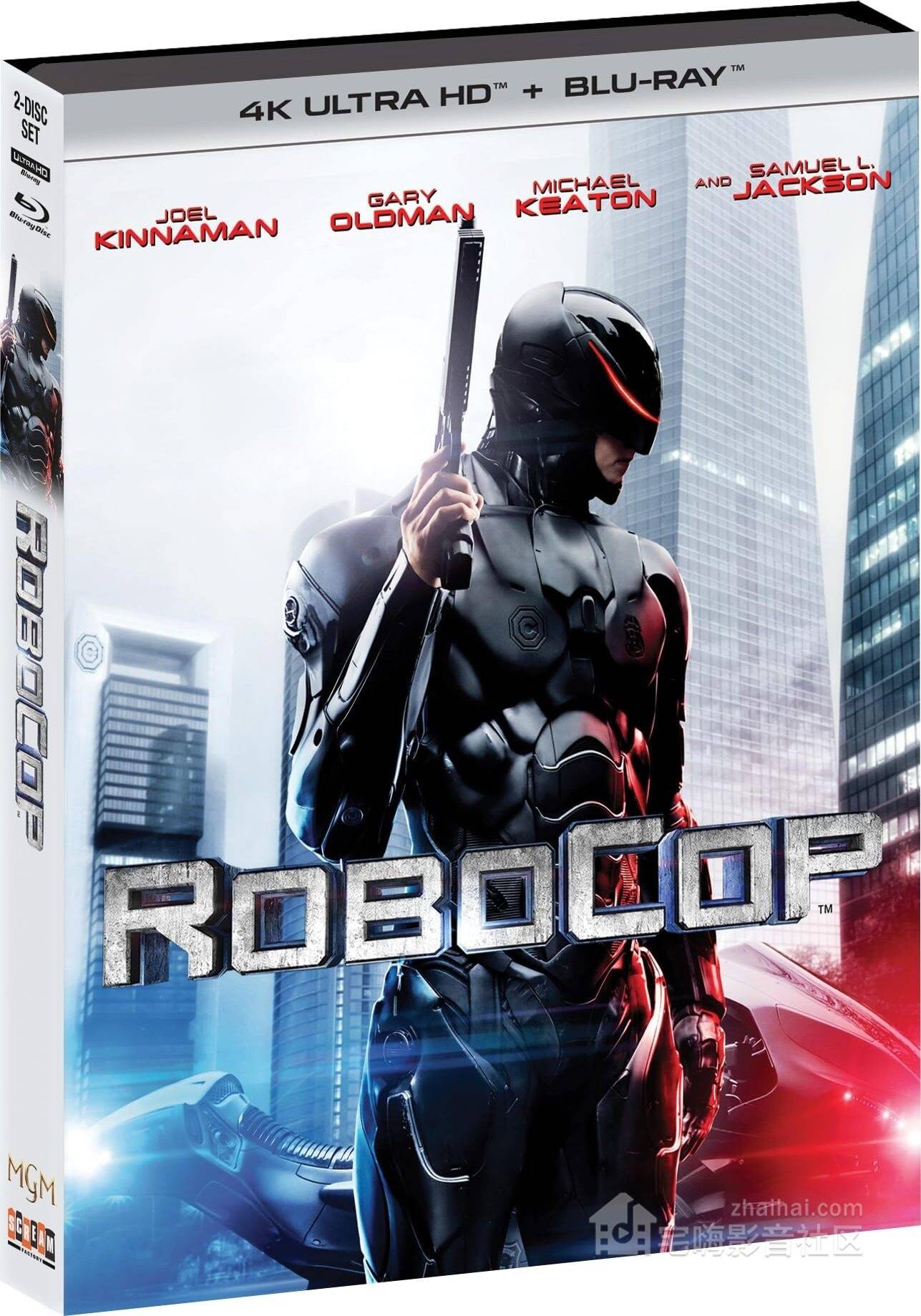 机械战警 robocop 2014 4k蓝光原盘电影 不能错过的杜比视界大片