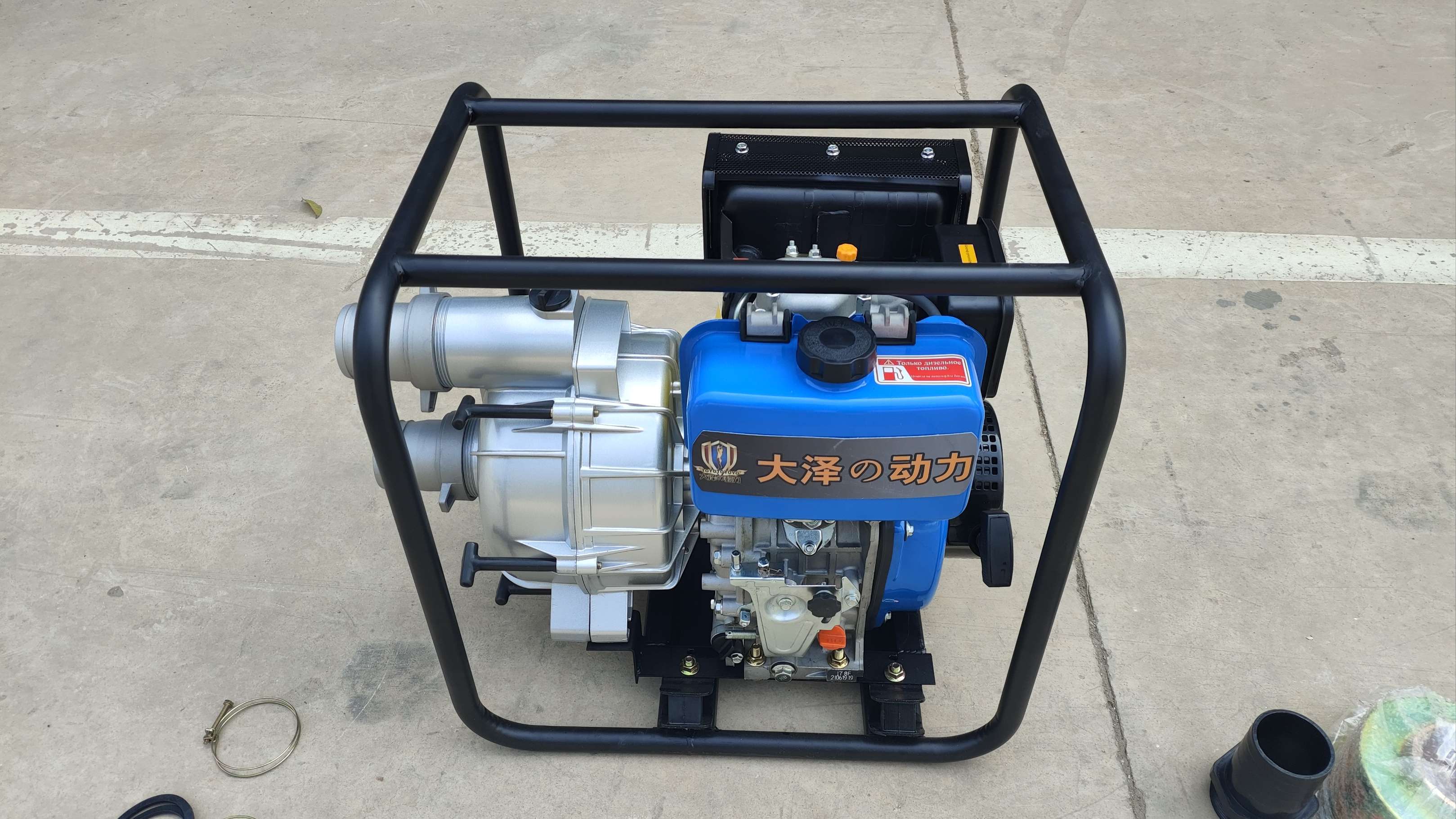 大泽动力 3寸柴油防汛泵 现货库存