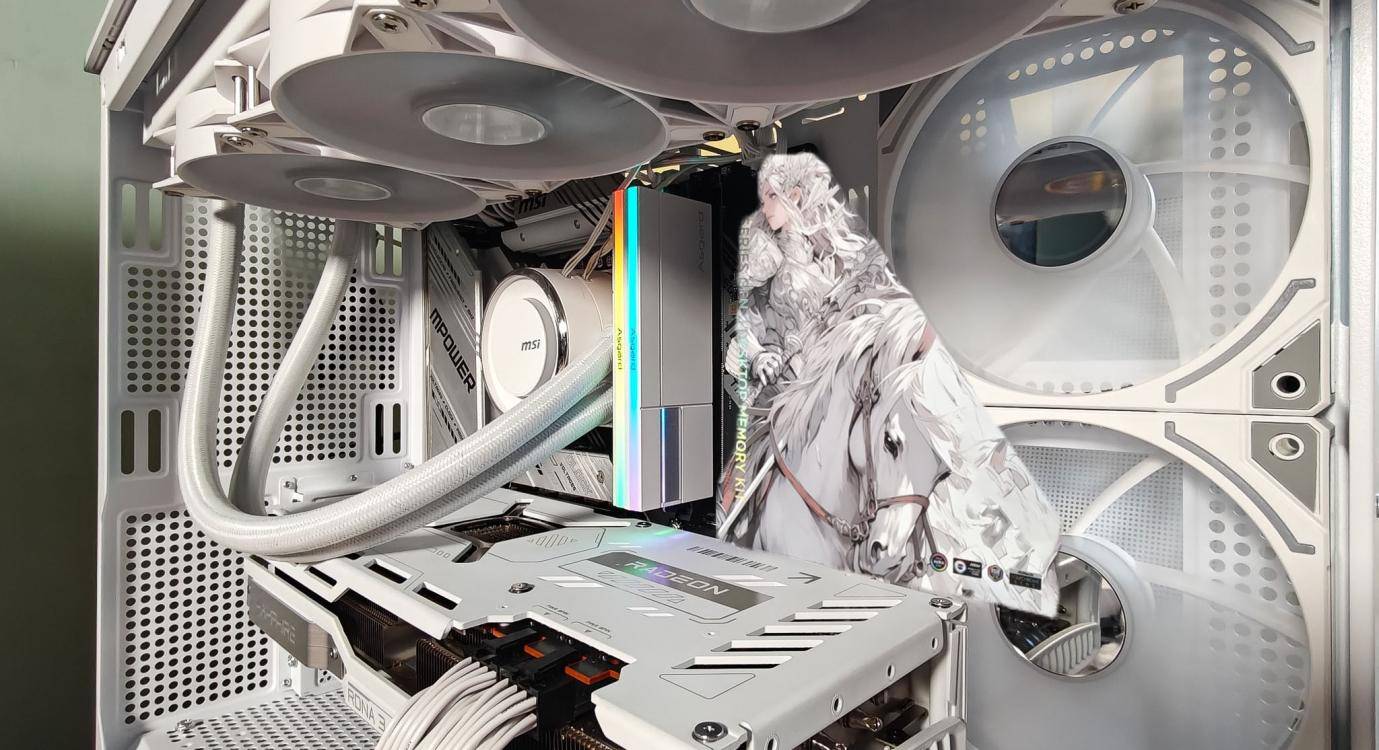 回眸一笑8000 mhz,内存中的白月光,阿斯加特新品女武神2代