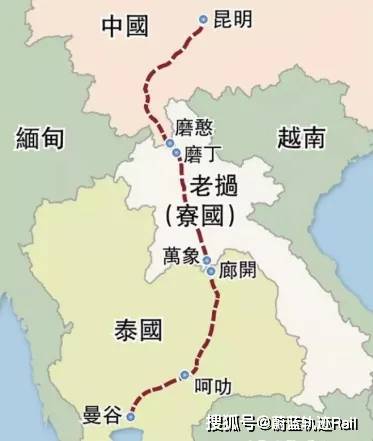 中泰高铁作为中泰两国共建"一带一路"项目,中泰高铁是泰国第一条高速