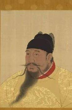 《明史太祖本纪》记载朱元璋"相貌雄伟",可见朱元璋仪容仪表堂堂.