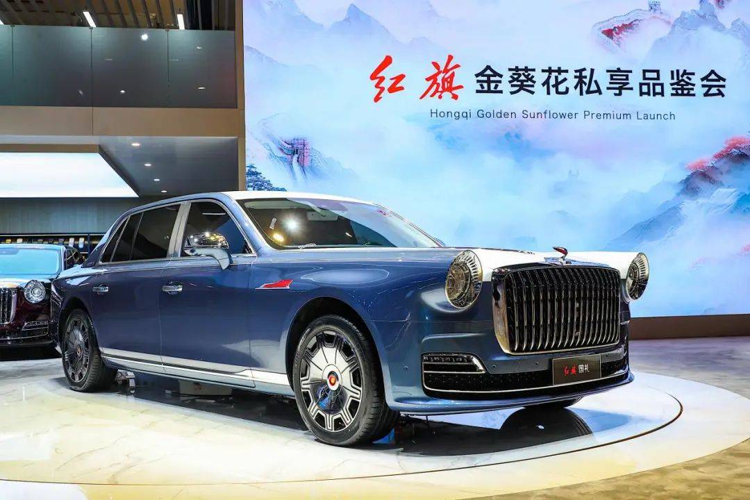 国宾车队又添重磅车型,红旗金葵花塑造中国顶级豪华品牌