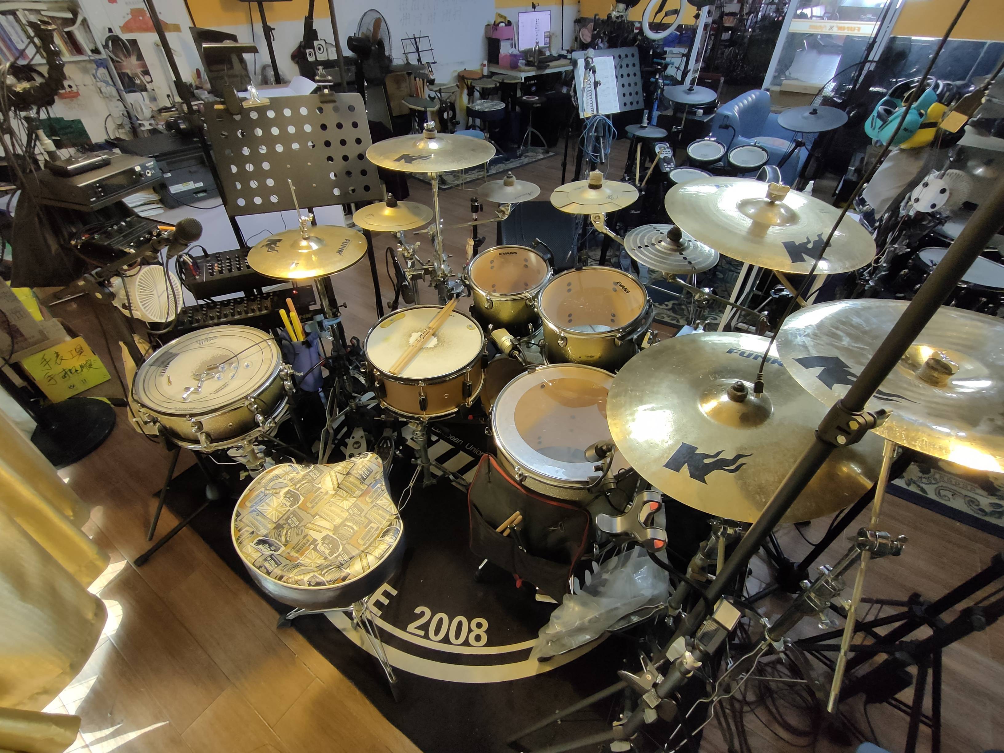 音频无线发射器和接收器的区别funk-god-x系列-架子鼓原声拾音无线