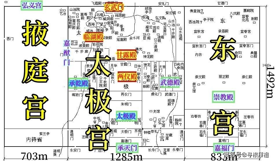 古代宫廷布局图片