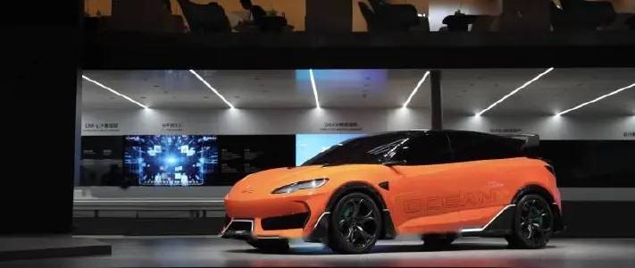 比亚迪全新概念车ocean-m,低趴车身很吸睛